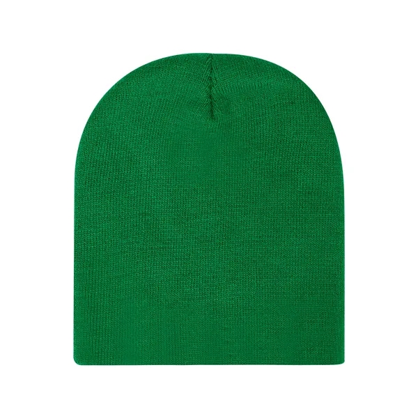 Acrylic Unisex Level Knit Beanie Cap