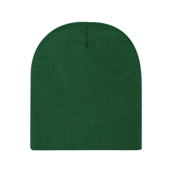 Acrylic Unisex Level Knit Beanie Cap
