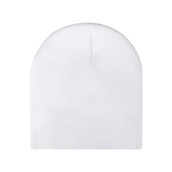 Acrylic Unisex Level Knit Beanie Cap