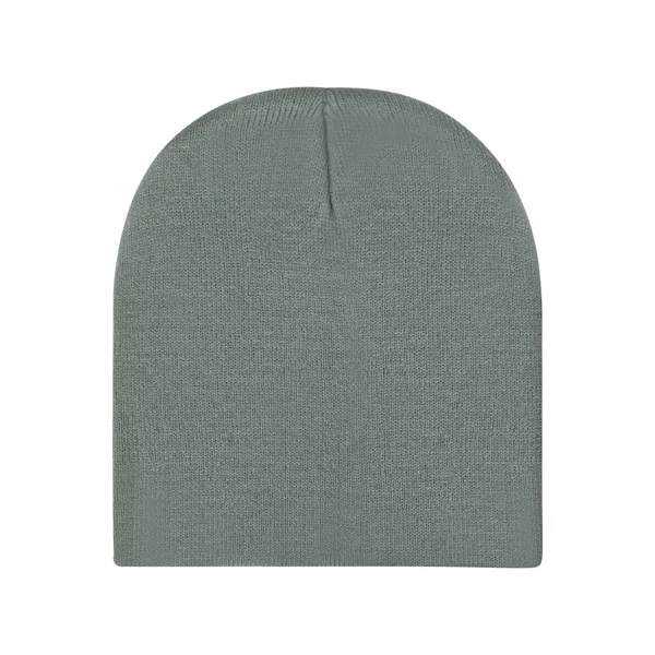 Acrylic Unisex Level Knit Beanie Cap