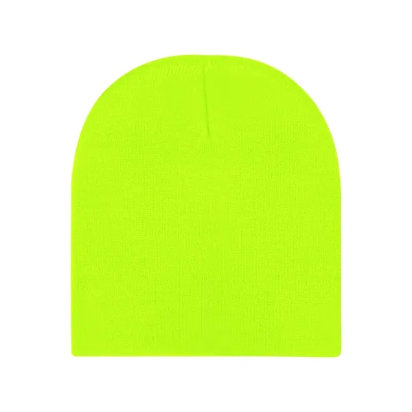 Acrylic Unisex Level Knit Beanie Cap