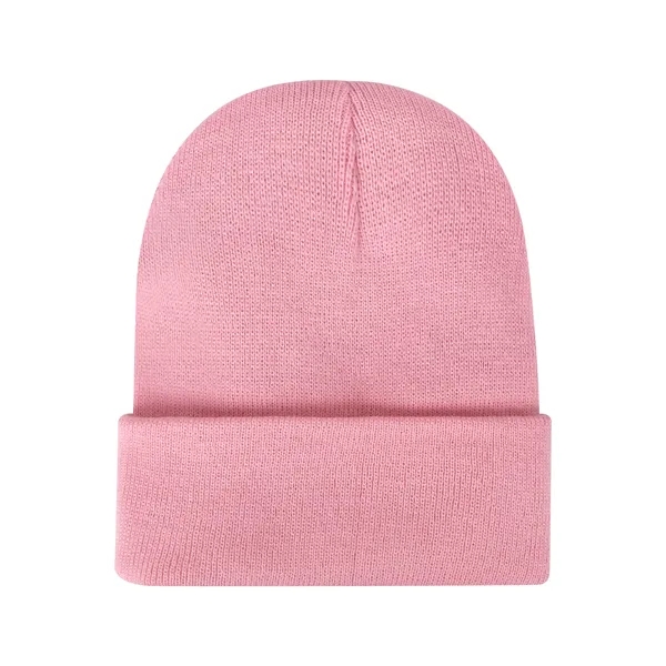 Satin Lined Cuffed Knit Beanie