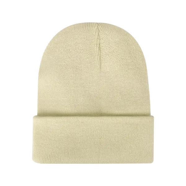 Satin Lined Cuffed Knit Beanie