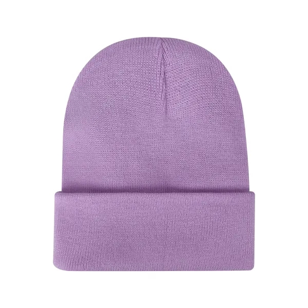 Satin Lined Cuffed Knit Beanie