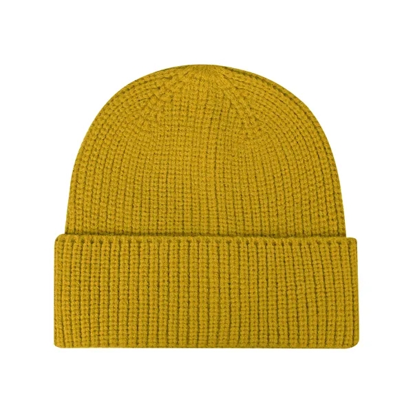 Classic Acrylic Cuffed Knitted Beanie Winter Hat