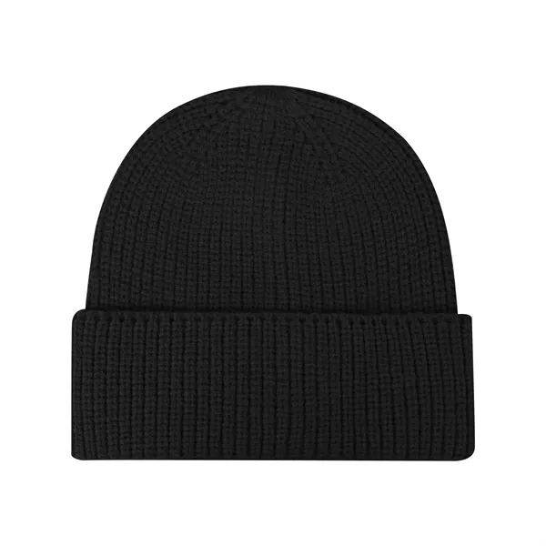 Classic Acrylic Cuffed Knitted Beanie Winter Hat