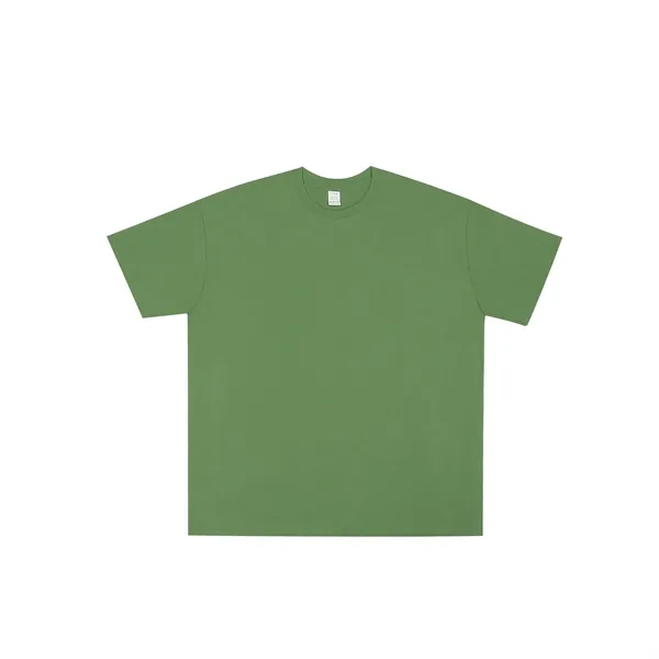 Basic Unisex Drop Shoulder Crewneck Cotton T Shirts