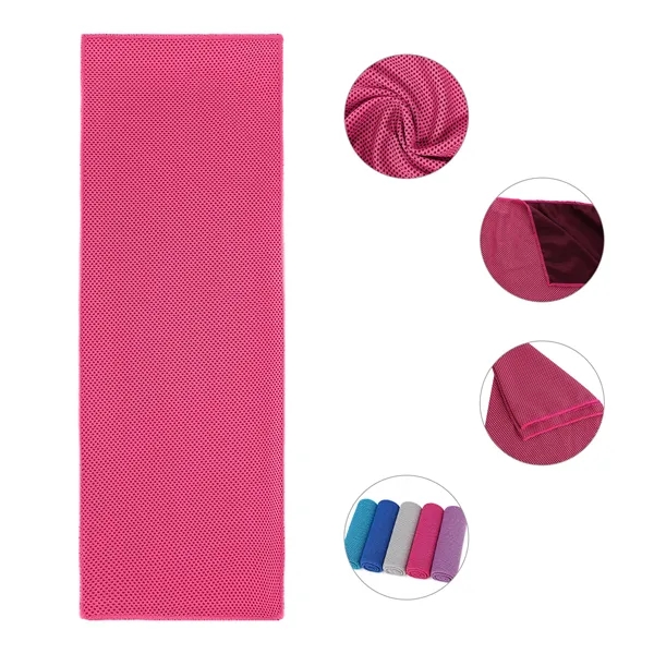 Soft Quick Dry Microfiber Cooling Towel 34.2"x11.8"