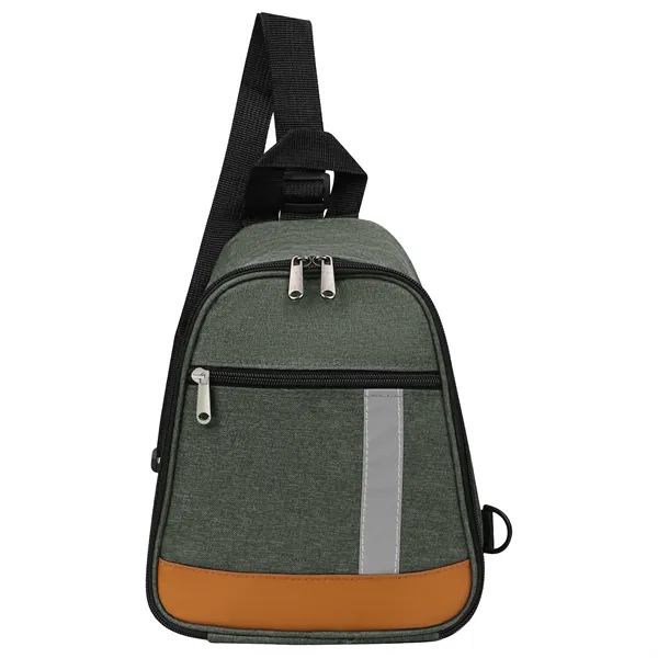300D Oxford Crossbody Insulated Cooler Lunch Bag