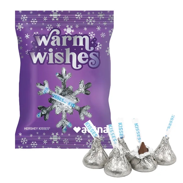 2 oz Digibag- Silver Hershey Kisses®