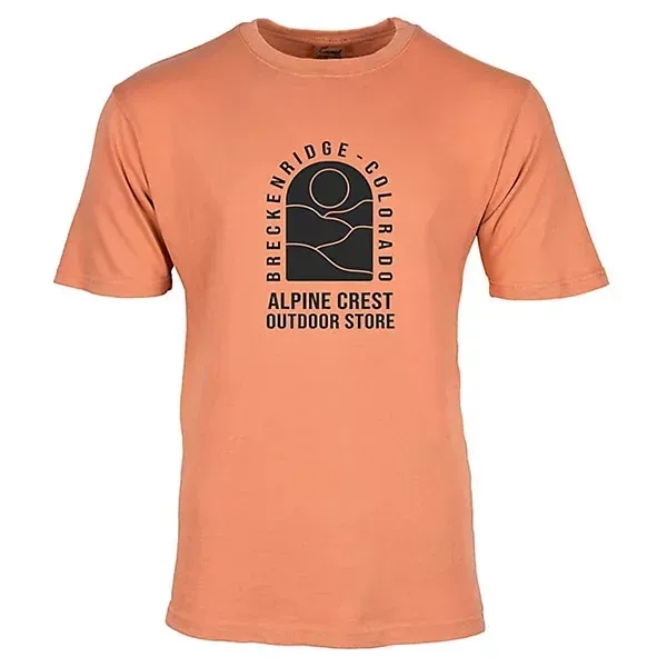 Unisex Garment Dye Short Sleeve - Screen Printed