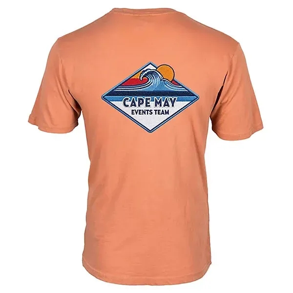 Unisex Garment Dye Short Sleeve - Embroidered