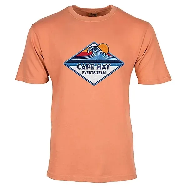 Unisex Garment Dye Short Sleeve - Embroidered