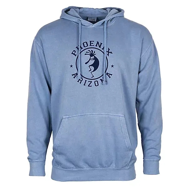 Custom Unisex Garment Dye Hoodie - Screen Print