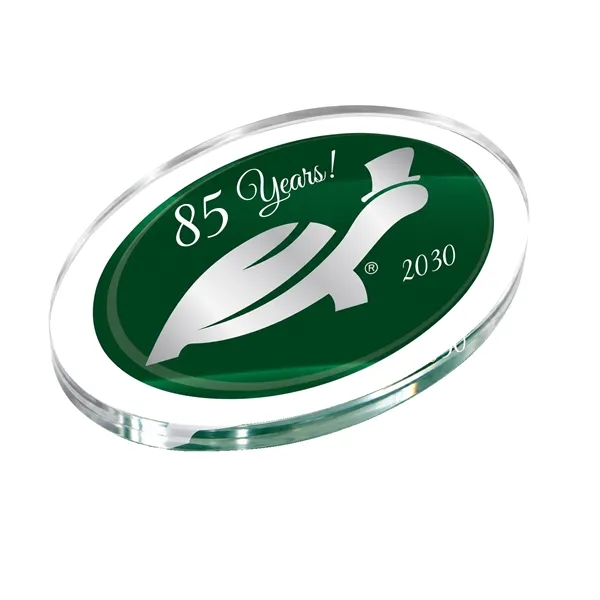 Laser-Cut Acrylic Contour Up To 23 Square Inches Overall