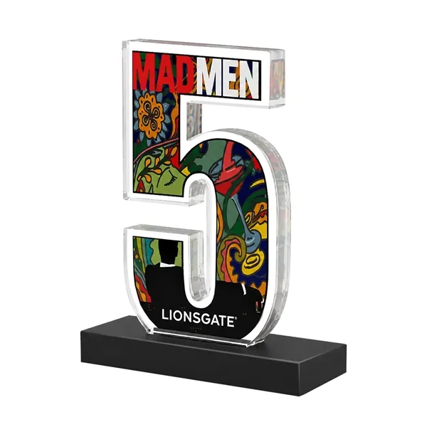 Laser-Cut Lucite Contour Up To 79 Square Inches Overall