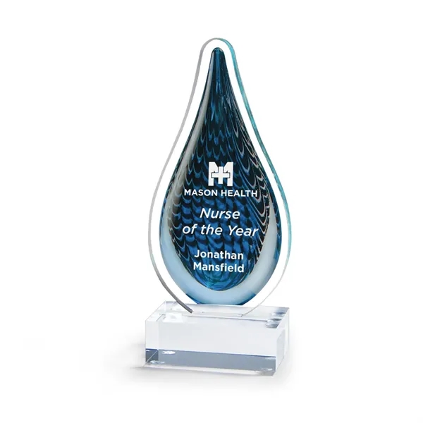 Blue Acrylic Color Drops, Small