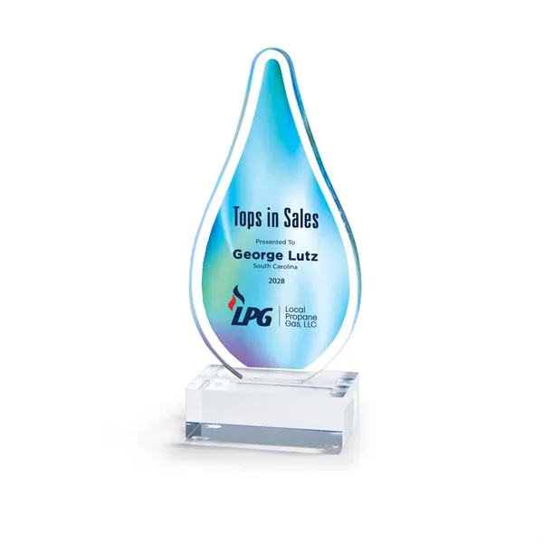 Blue Acrylic Color Drops, Small