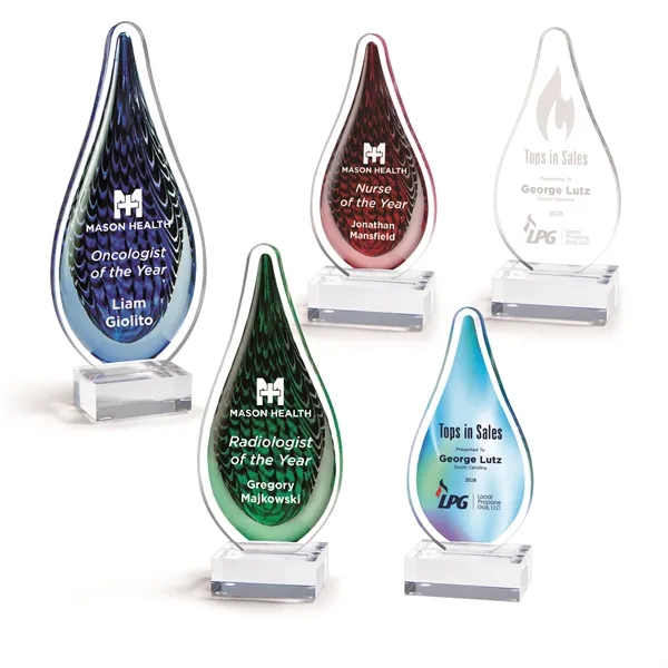 Blue Acrylic Color Drops, Small