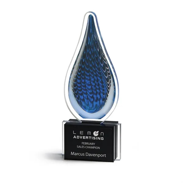 Blue Acrylic Color Drops, Small