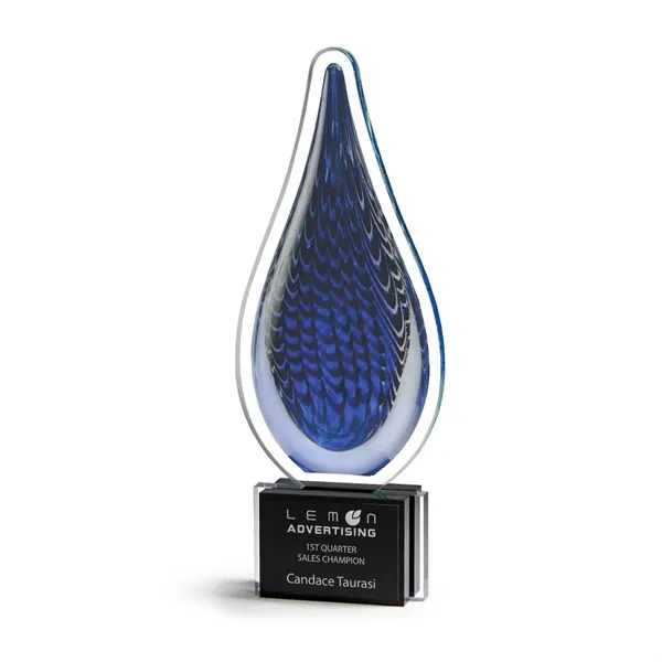 Blue Acrylic Color Drops, Med
