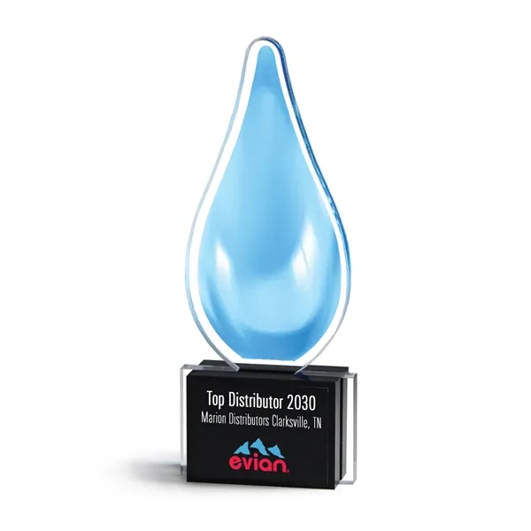 Blue Acrylic Color Drops, Med