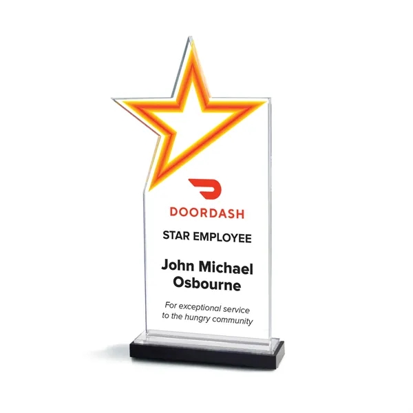 Breakthrough Acrylic Star Award