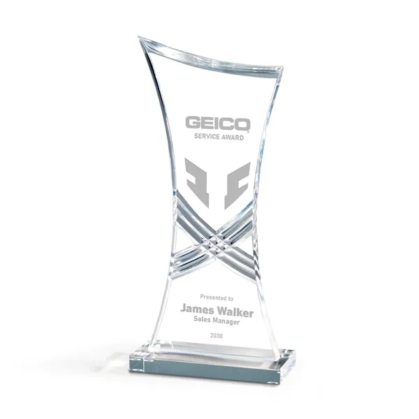 Harvest Carved Acrylic Award