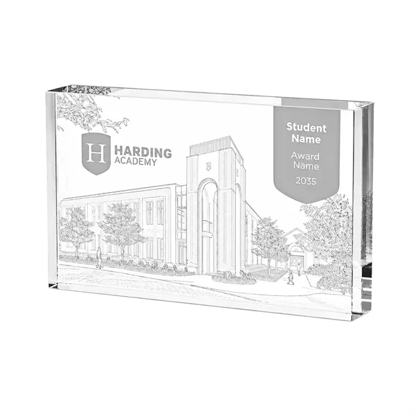 Freestanding Acrylic Block Award