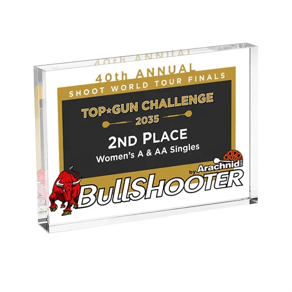 Freestanding Acrylic Block Award