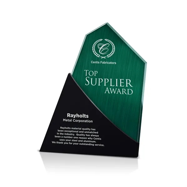 Sweeping Success Acrylic Award
