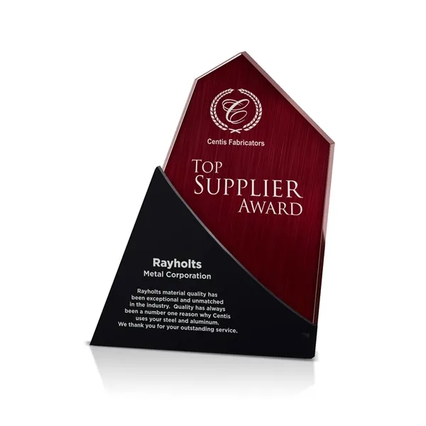 Sweeping Success Acrylic Award