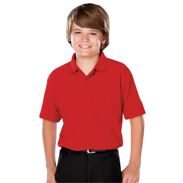 Youth Titan Value Wicking Polo