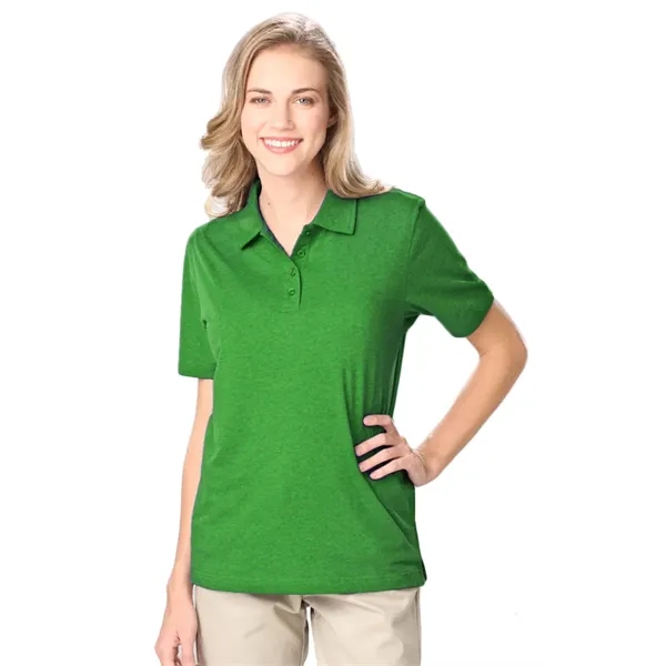 Ladies' Heathered Polo