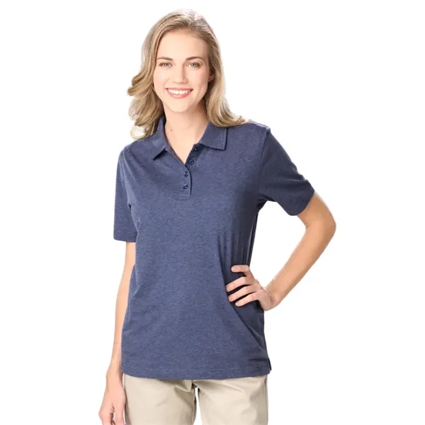 Ladies' Heathered Polo