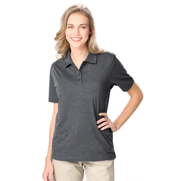 Ladies' Heathered Polo