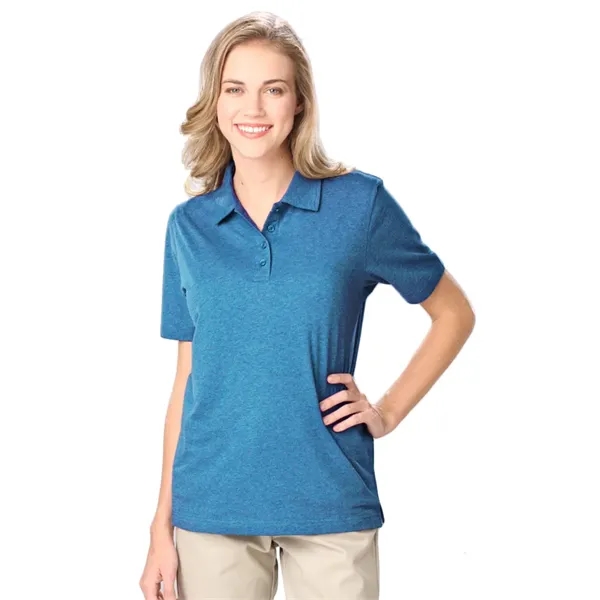 Ladies' Heathered Polo
