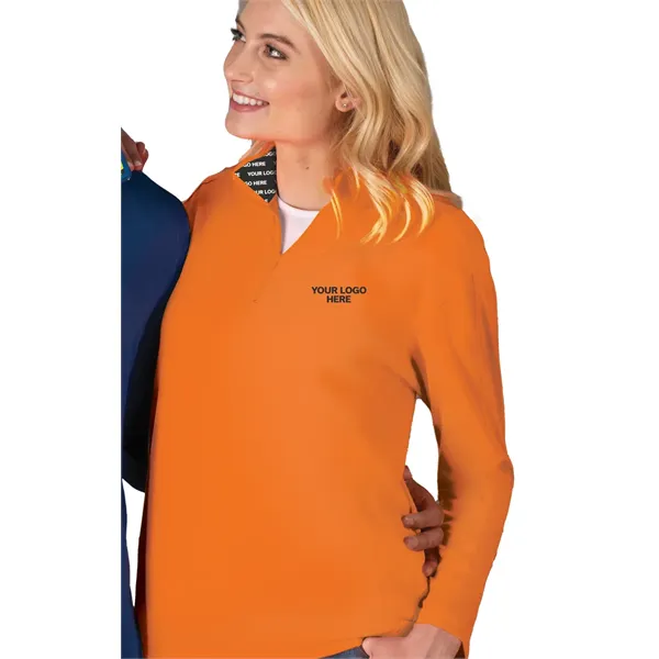 Your Logo Here Wicking Pullover