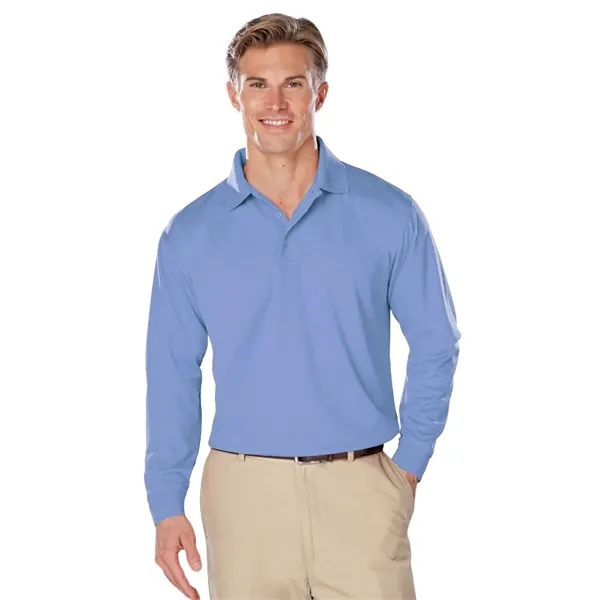 Men's Snag Resistant Wicking L/S Polo