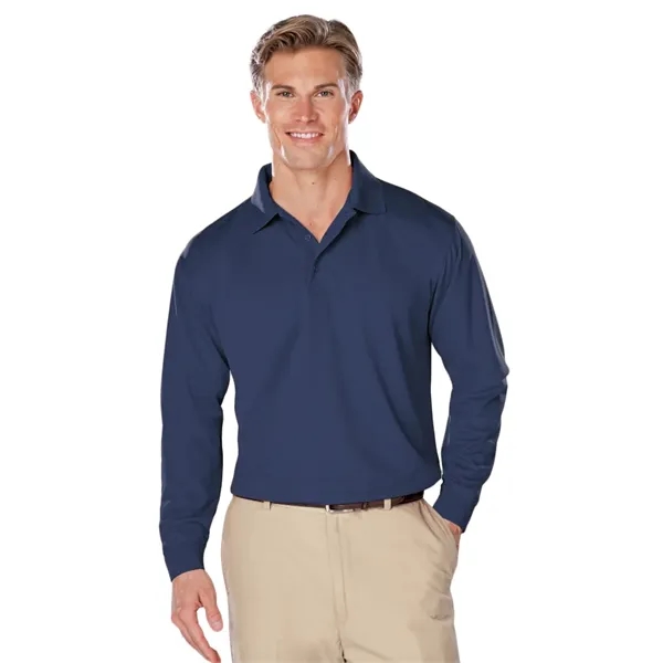 Men's Snag Resistant Wicking L/S Polo