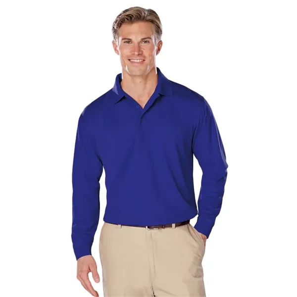 Men's Snag Resistant Wicking L/S Polo