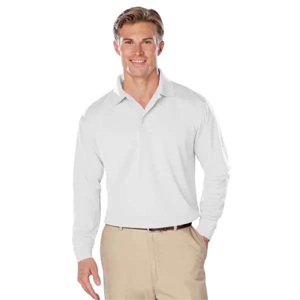 Men's Snag Resistant Wicking L/S Polo