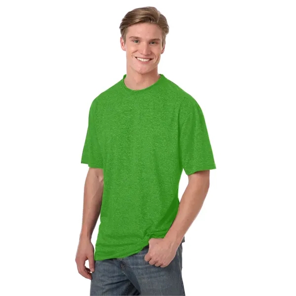 Men's Heathered Crew Neck Tee