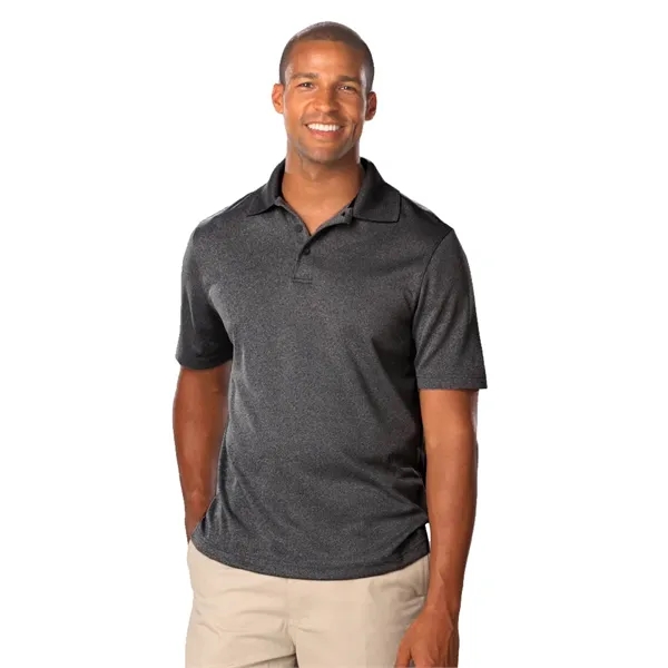 Men's Heathered Polo