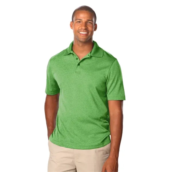 Men's Heathered Polo