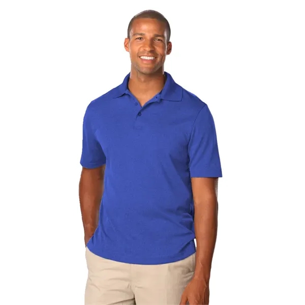 Men's Heathered Polo