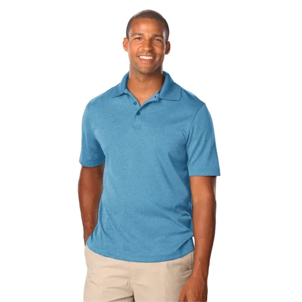 Men's Heathered Polo
