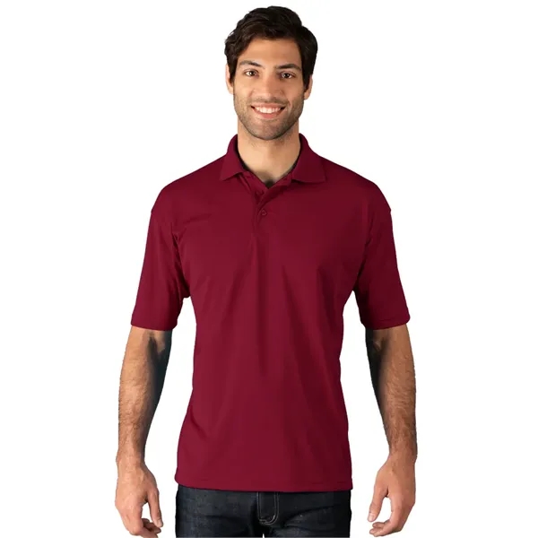 Men's Snag Resistant Wicking Short-Sleeve Polo