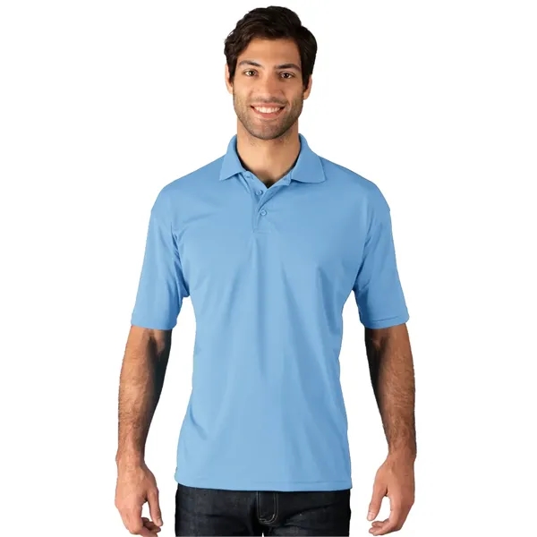 Men's Snag Resistant Wicking Short-Sleeve Polo