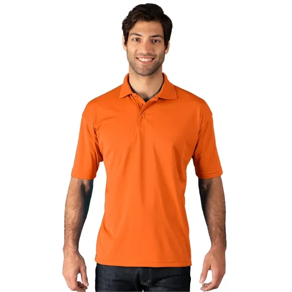 Men's Snag Resistant Wicking Short-Sleeve Polo